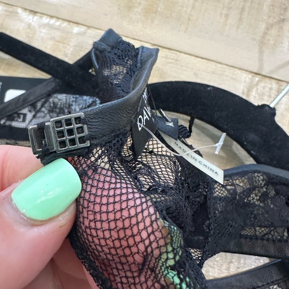 David Lerner black all over lace Racerback tank top blouse nwt - Picture 11 of 11